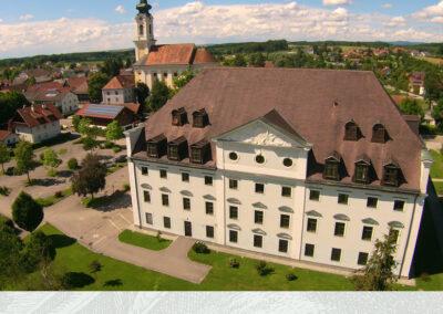 Luftbild Schloss Zell an der Pram