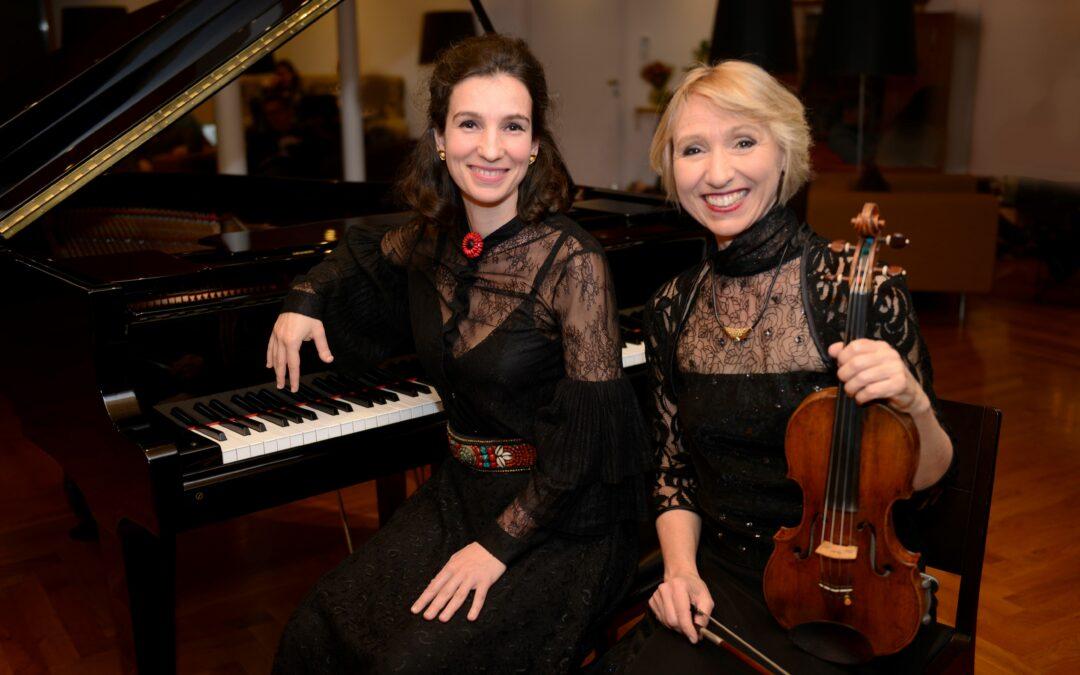 Sonatenabend „Nordlichter“ mit Karin-Regina Florey (Violine) und Zsuzsanna Csegzi (Klavier)