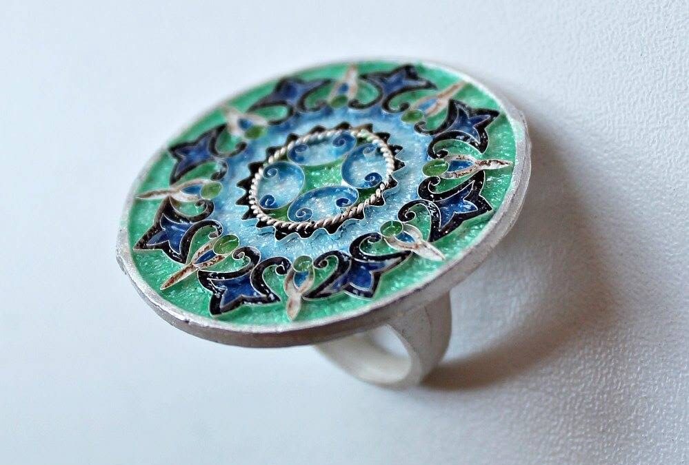 Kreativ-Werk-Tage: Cloisonné-Emaille