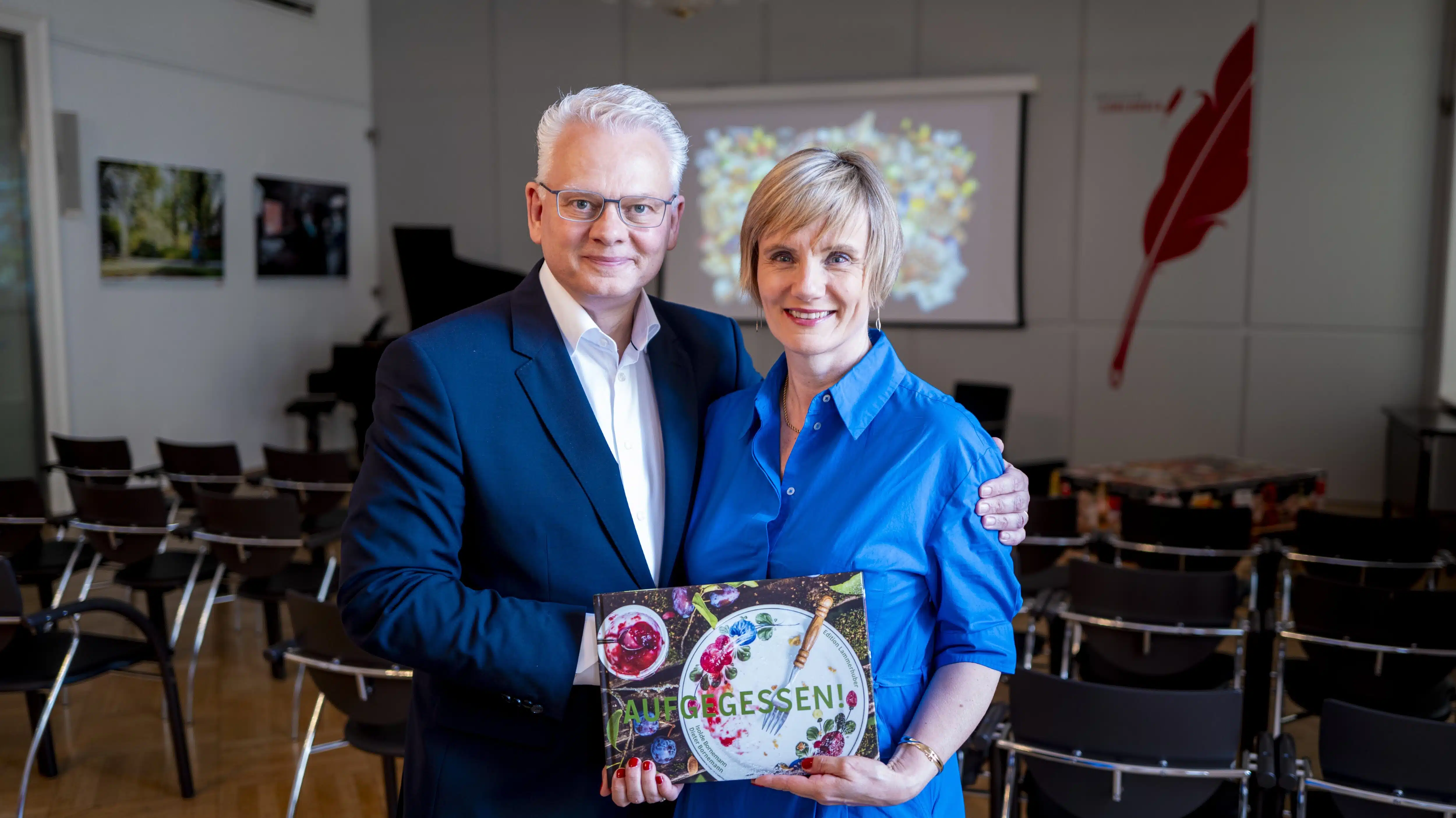 Isolde und Dieter Bornemann Buchpräsentation _Aufgegessen!_c Christian Gross
