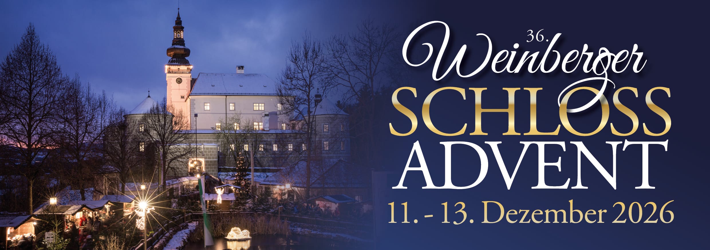 Banner Weinberger Schloss Advent 2026
